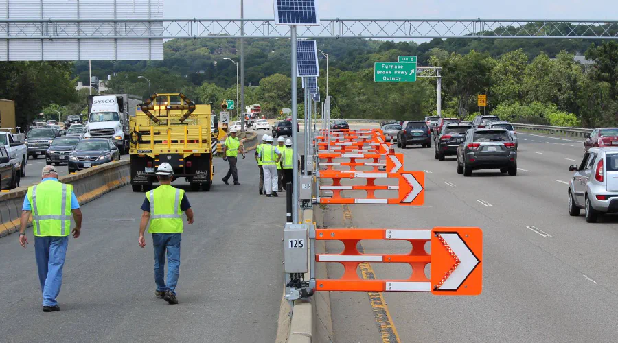 An image of I-93 HOV Lane