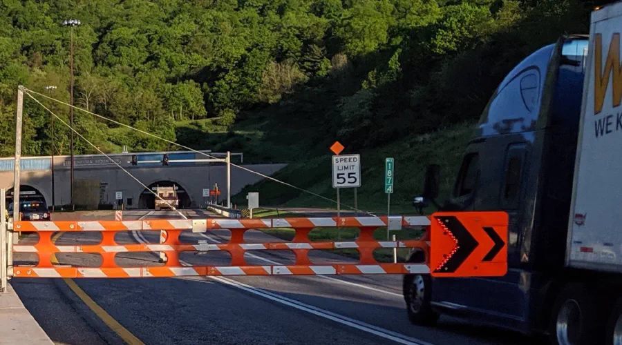 An image of Tuscarora Mountain Tunnel